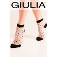 Прозрачные женские носки с узором GIULIA WS2 Cristal 077
