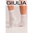 Женские высокие носки с ажурным узором GIULIA WS3 Air 002