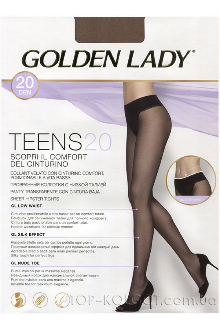 GOLDEN LADY Teens 20 vita bassa