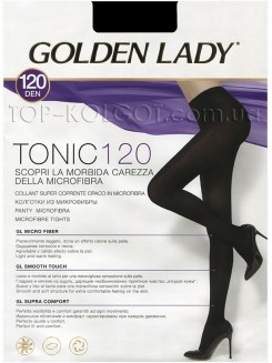 Колготки щільні з мікрофібри GOLDEN LADY Tonic 120