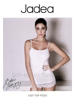 Майка жіноча бавовняна JADEA Art 4327 top pizzo