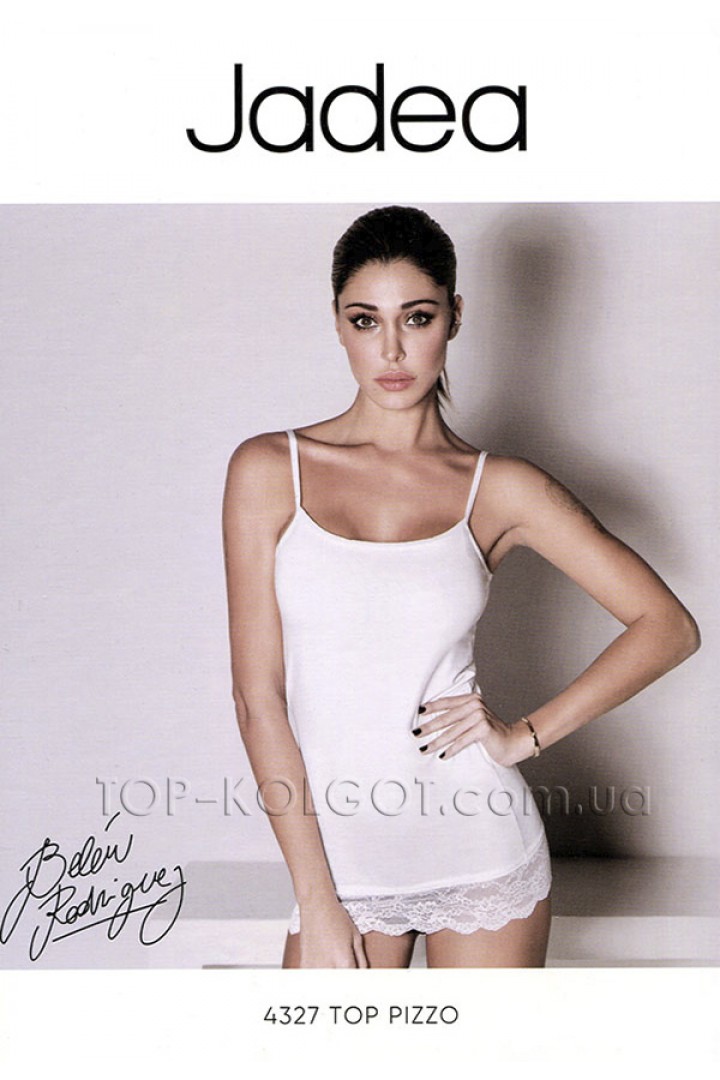 Женская хлопковая майка JADEA Art 4327 top pizzo