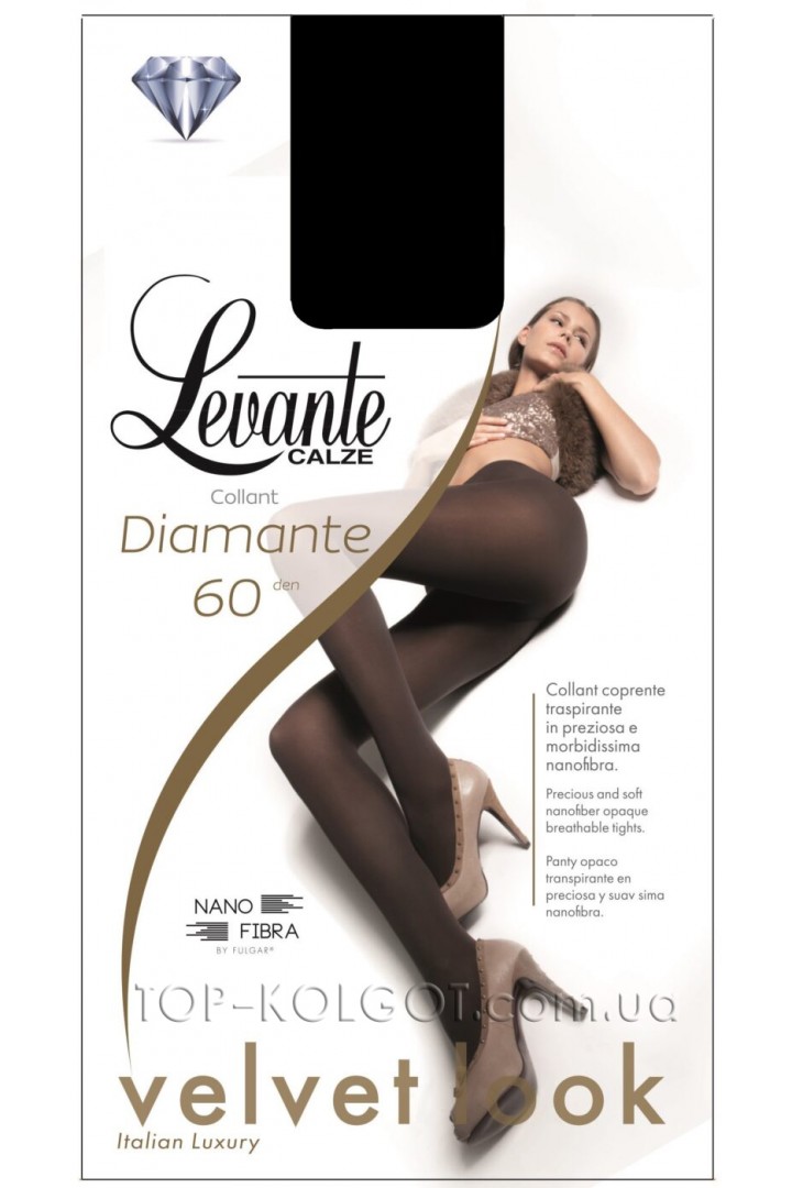 Колготки з велюру LEVANTE Diamante 60