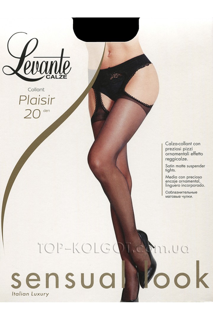  Еротичні панчохи LEVANTE Plaisir 20