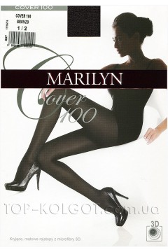 Колготки плотные из микрофибры MARILYN Cover 100