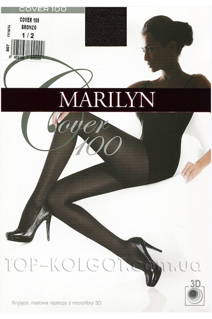 Колготки щільні з мікрофібри MARILYN Cover 100