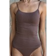 Женская бесшовная майка в рубчик Camisole Rib NTF