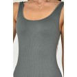 Бесшовный комбинезон в рубчик на широких бретельках Jumpsuit Rib Long NTF