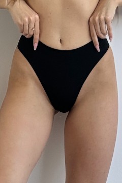 Бесшовные трусики-стринги в рубчик String briefs Rib NTF