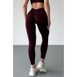 Безшовні гладкі легінси з ефектом Push-Up V-Leggings NTF