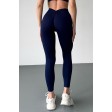 Гладкие бесшовные леггинсы с эффектом Push-Up V-Leggings NTF