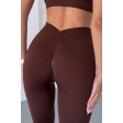 Гладкие бесшовные леггинсы с эффектом Push-Up V-Leggings NTF