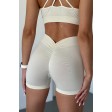 Гладкие бесшовные шорты-велосипедки Пуш-Ап V-Shorts NTF