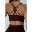 Безшовний спортивний топ з ефектом push-up V-Top NTF