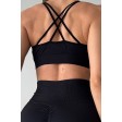 Безшовний спортивний топ з ефектом push-up V-Top NTF