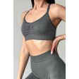 Безшовний спортивний топ з ефектом push-up V-Top NTF