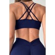Безшовний спортивний топ з ефектом push-up V-Top NTF