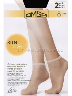 OMSA Sun Light 8 calzino