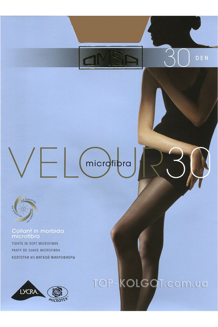 Колготки из микрофибры OMSA Velour 30