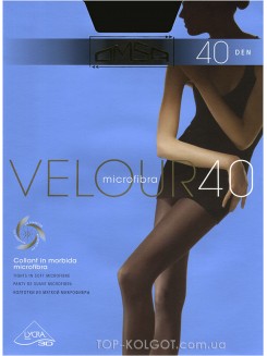 Колготки з мікрофібри OMSA Velour 40