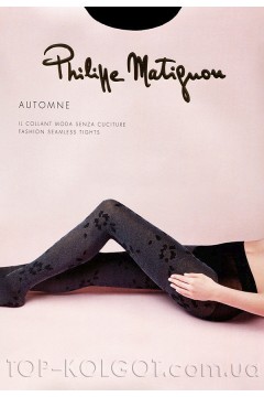 Колготки теплые с узором PHILIPPE MATIGNON Automne