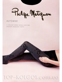 Колготки теплые с узором PHILIPPE MATIGNON Automne