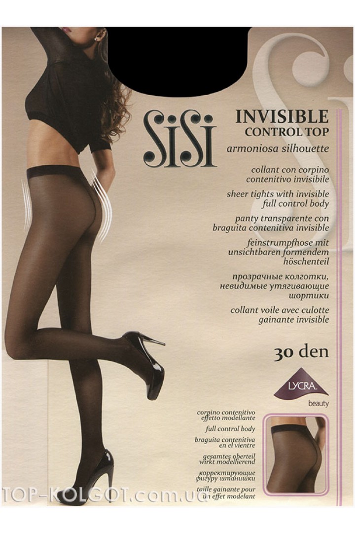 Колготы с утяжкой SISI Invisible Control Top 30