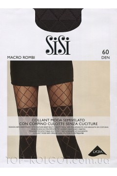 Колготки в сеточку SISI Macro Rombi 60