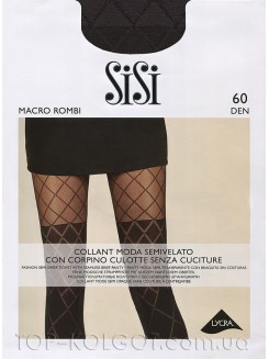 Колготки в сеточку SISI Macro Rombi 60