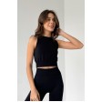 Бесшовная глядкая майка-топ Crop Tank Top TOP-Kolgot ™