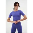 Женская бесшовная укороченная футболка Crop T-Shirt TOP-Kolgot ™