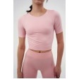 Женская бесшовная укороченная футболка Crop T-Shirt TOP-Kolgot ™