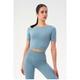 Женская бесшовная укороченная футболка Crop T-Shirt TOP-Kolgot ™