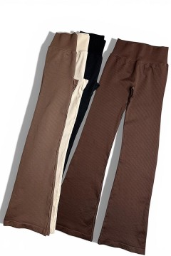 Бесшовные леггинсы клёш в рубчик Define Leggings Flared Rib Luxe