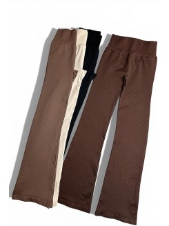 Безшовні гладкі легінси кльош в рубчик Define Leggings Flared Rib Luxe