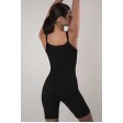 Безшовний комбінезон на тонких бретельках Jumpsuit model 1 TOP-Kolgot ™ в рубчик