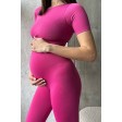 Гладкі легінси для вагітних з ефектом пуш-ап Leggings Mama Push-Up