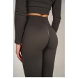 Безшовні легінси в рубчик зі стягуючим швом Leggings Rib Push-Up TOP-Kolgot ™