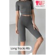 Безкоштовні жіночі треки-велосипедки в рубчик Tracks Rib Long TOP-Kolgot ™