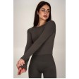 Женская бесшовная кофта-топ в рубчик Crop Top Rib TOP-Kolgot ™