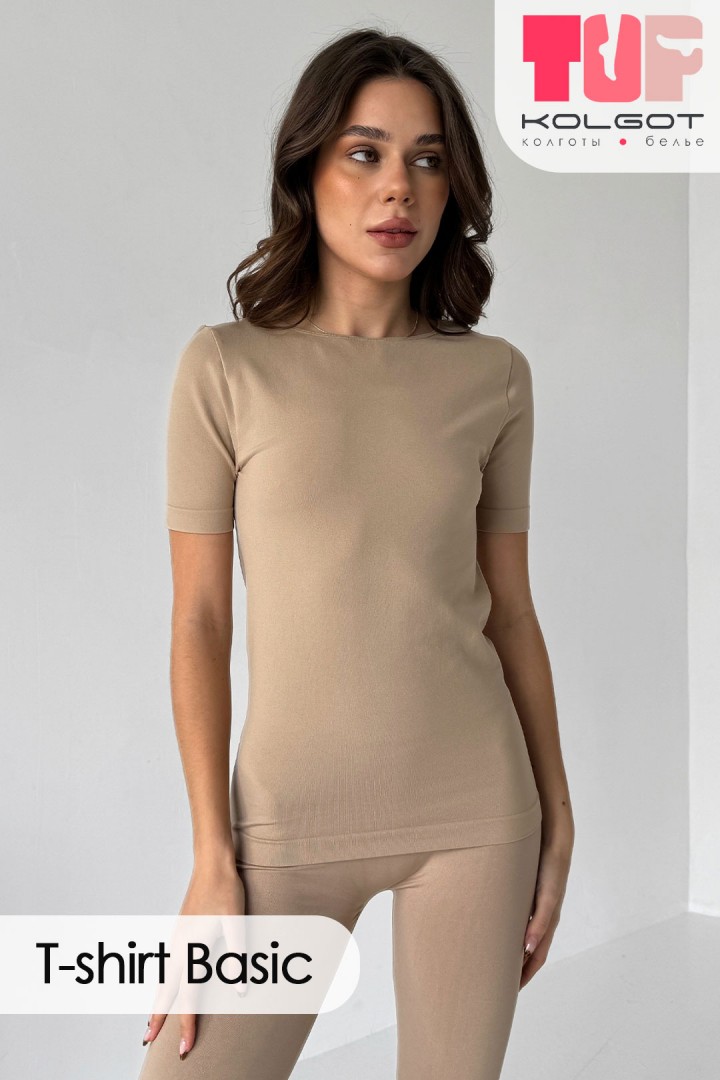 Бесшовная футболка T-shirt Basic TOP-Kolgot ™