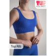 Бесшовный топ на широких бретелях в рубчик Top Basic Rib TOP-Kolgot ™
