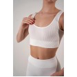 Бесшовный топ на широких бретелях в рубчик Top Basic Rib TOP-Kolgot ™