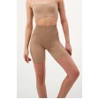 Короткие бесшовные треки-велосипедки Tracks Rib Push-Up Shorts TOP-Kolgot ™
