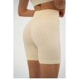 Короткие бесшовные треки-велосипедки Tracks Rib Push-Up Shorts TOP-Kolgot ™