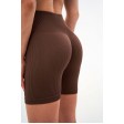 Короткие бесшовные треки-велосипедки Tracks Rib Push-Up Shorts TOP-Kolgot ™