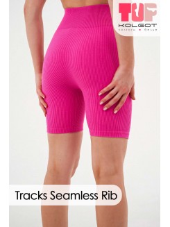 Укороченные треки-велосипедки в рубчик Tracks Rib Shorts TOP-Kolgot ™